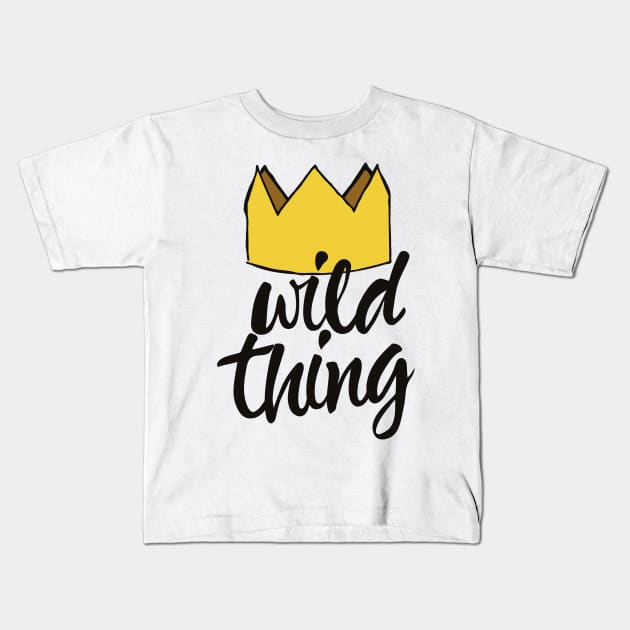Wild Thing Kids T-Shirt by Elio and the Fox